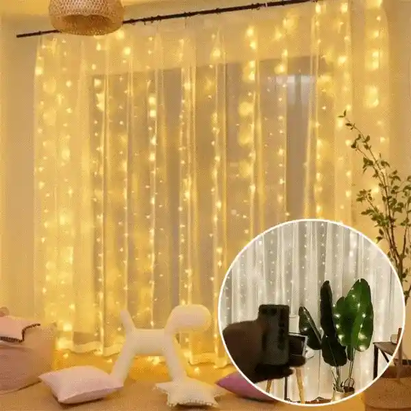 CurtainLED, zavjesa s 300 LED svjetala (3x3m)