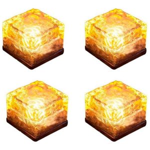 IceCubeLights, solarna vrtna svjetla u obliku kocke (2 kom)