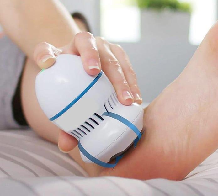PediFeet PRO, električni odstranjivač tvrde kože