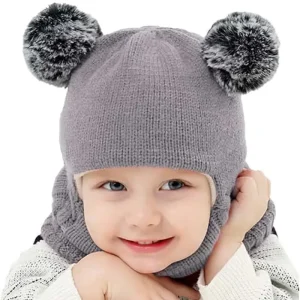WinterHat, zimska kapa za bebe koja pokriva glavu, vrat i uši